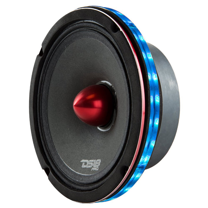 DS18 front view of LRING8 showing LED ring and mounting holes benefits visual upgrade