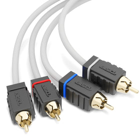 DS18 cable routed on boat deck demonstrating weatherproof installation benefit