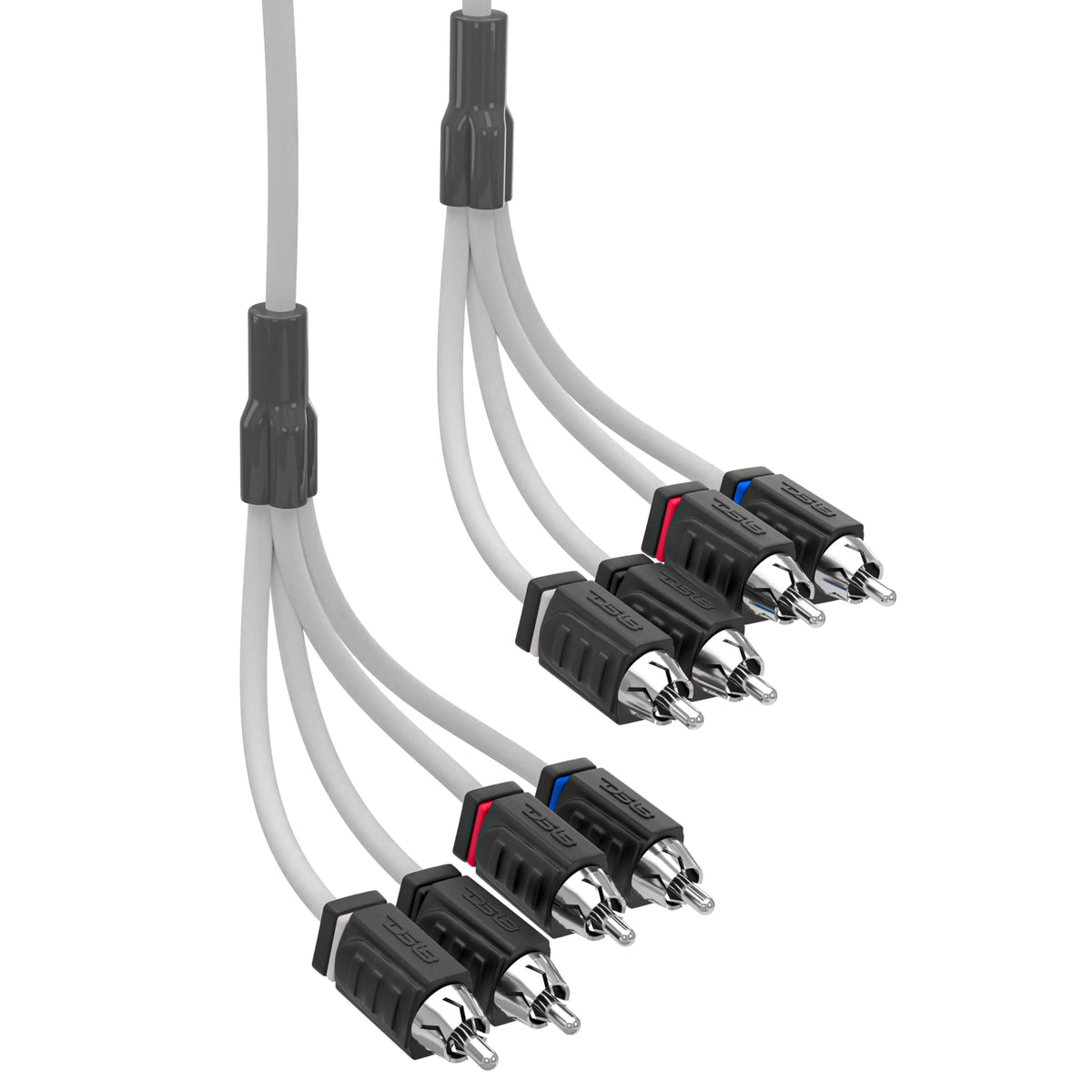 DS18 cable close-up of tinned OFC conductors providing corrosion-resistant signal
