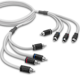 DS18 front connectors showing metal plugs and PVC body for durable connections