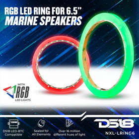 DS18 side profile of NXL-LRING6 revealing slim depth and neat speaker fit