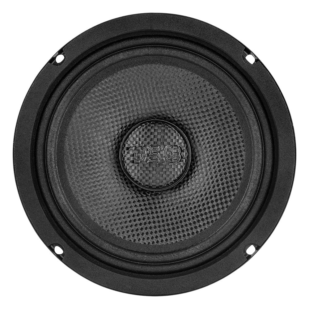 DS18 PRO-CF6.4SL 250W RMS label visible for loud, clear performance.