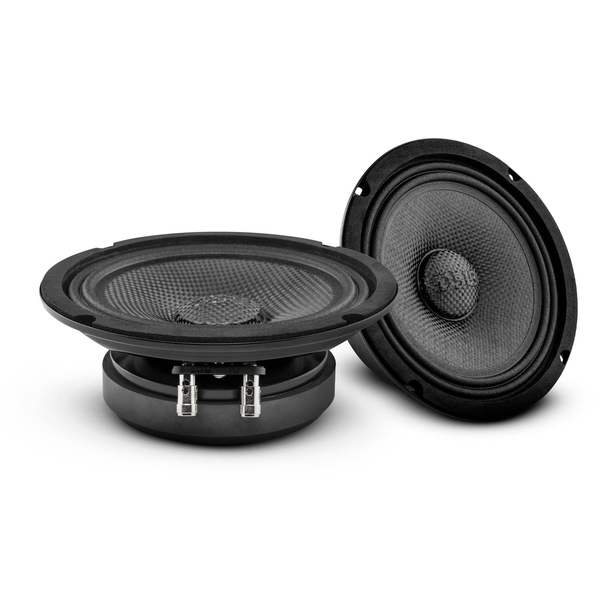 DS18 PRO-CF6.4SL slim speaker installed in a powersports setup.