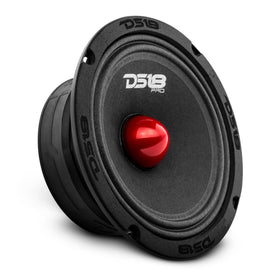 DS18 PRO-GM6.4B front view showing grille and mounting for clearer midrange
