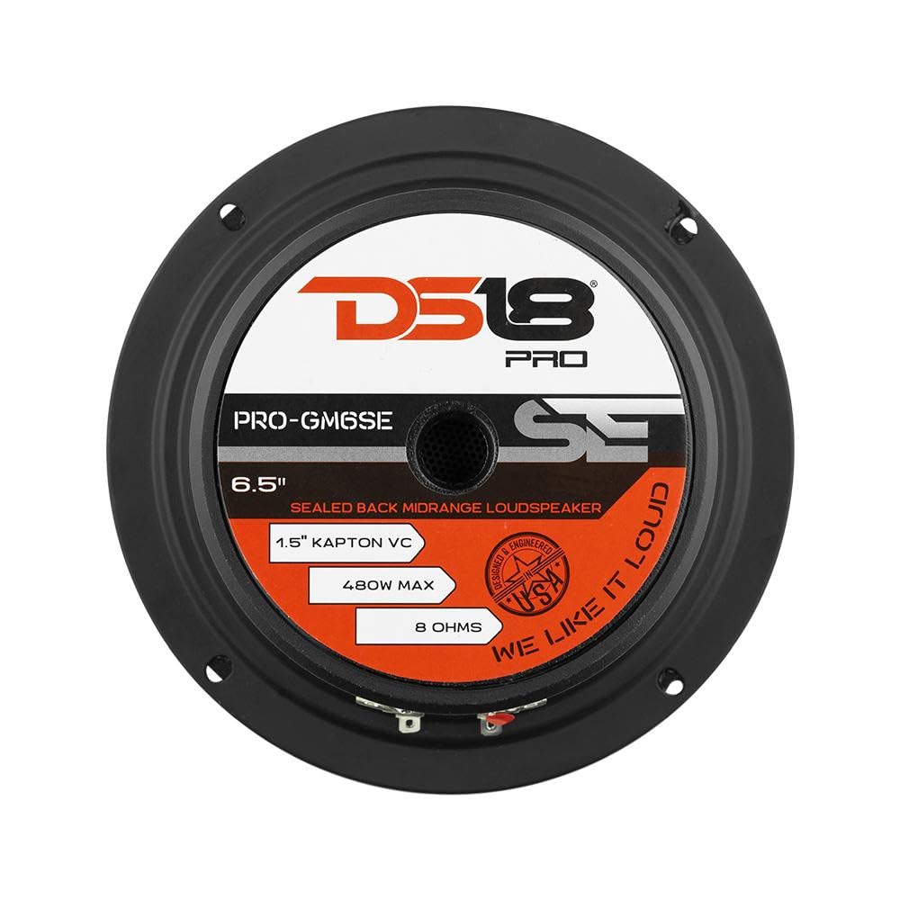 DS18 next to ruler for size comparison showing 6.5 inch fitment confidence