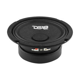 DS18 voice coil and ferrite magnet detail showing Kapton coil heat resistance benefit