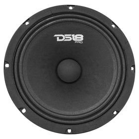 DS18 PRO-GM8 cone close-up showing paper cone detail and accurate tonal response