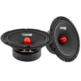 DS18 PRO-GM8.4B 8-inch midrange with bullet dust cover for consistent midrange.
