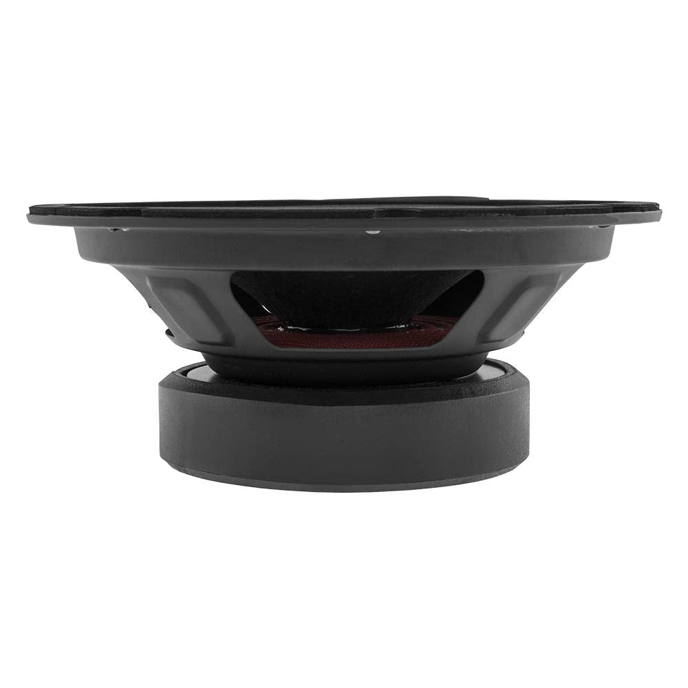 DS18 magnet and stamped steel basket side view ensuring stable performance and mounting