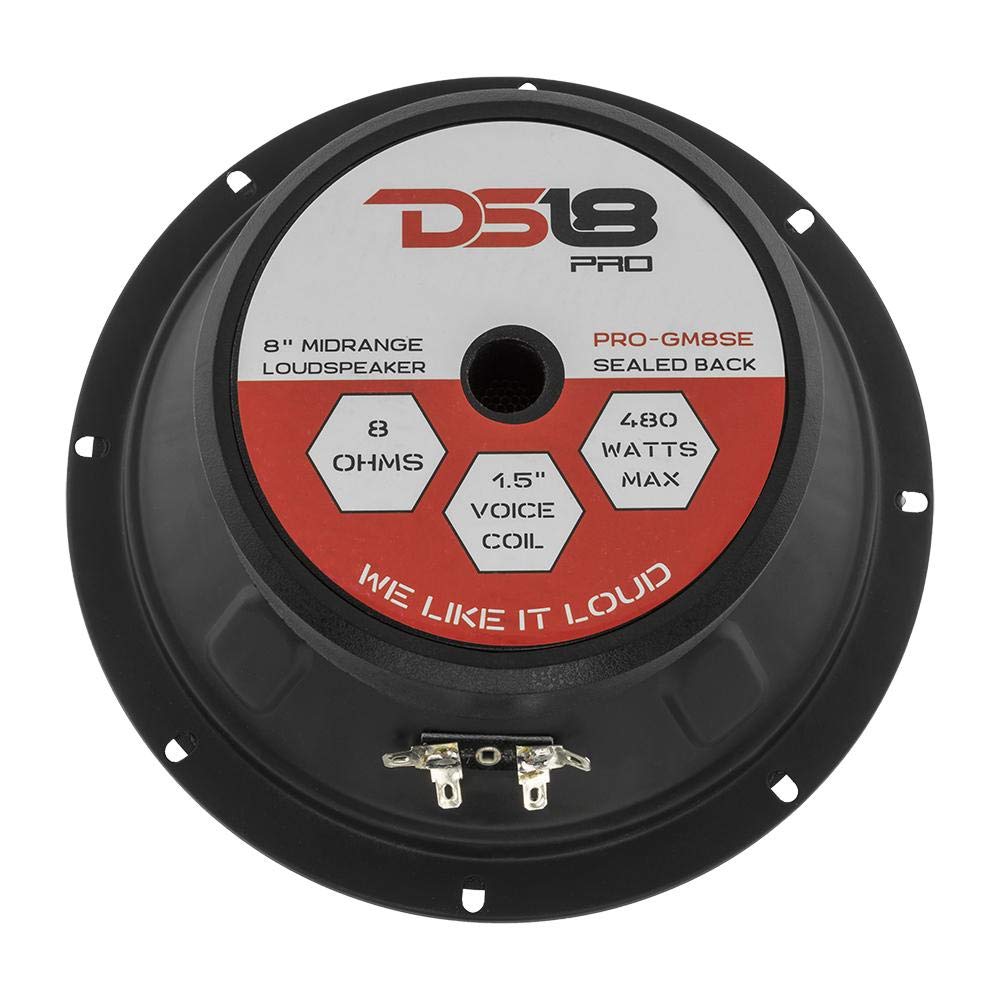 DS18 PRO-GM8SE beside a ruler showing 7.16 inch cut-out, aids proper fitment