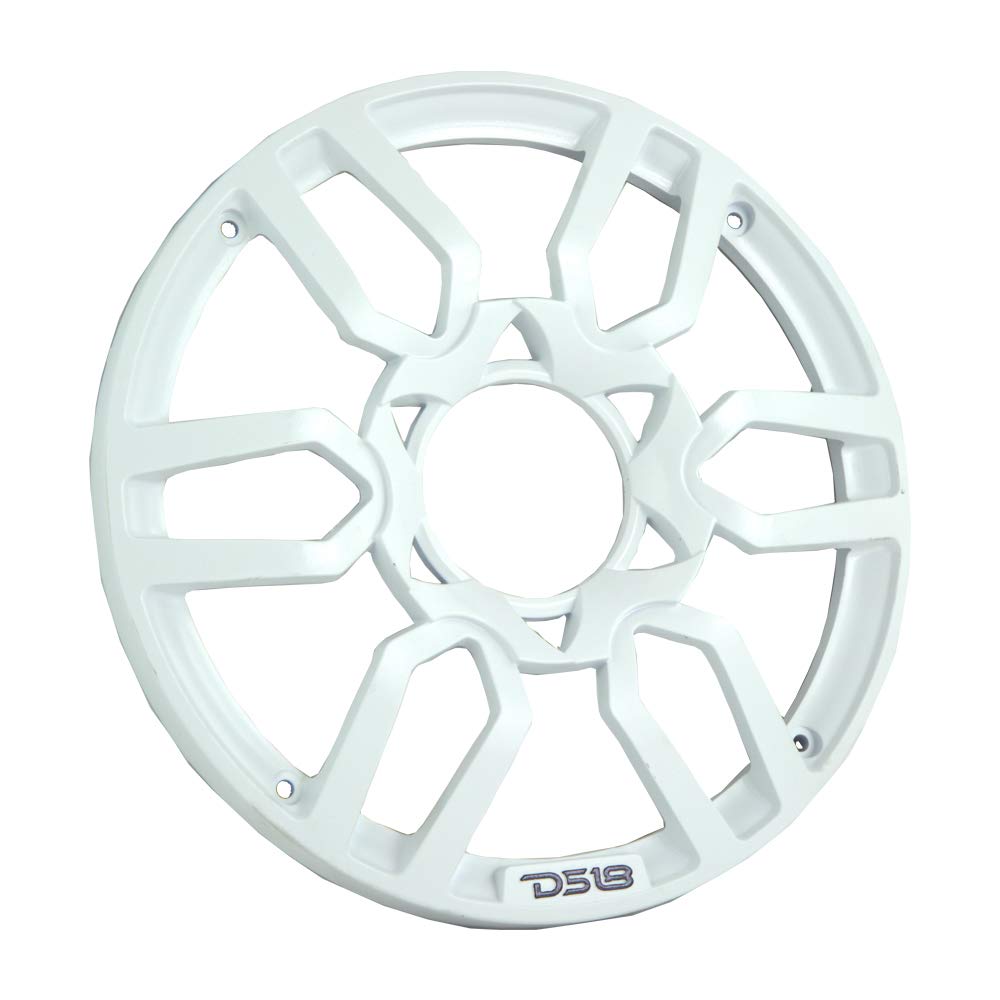 DS18 PRO-GRILL6 grill with pre-drilled mounting holes for quick installation on 6.5-inch speakers.
