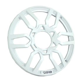DS18 PRO-GRILL6 grill with pre-drilled mounting holes for quick installation on 6.5-inch speakers.