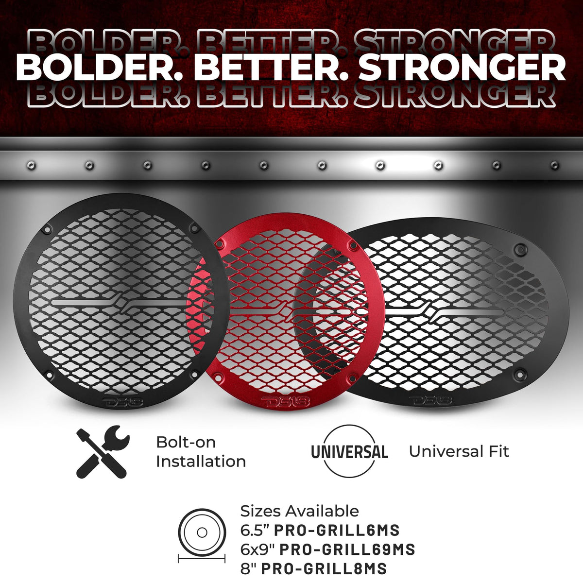 DS18 close-up of honeycomb mesh detail highlighting durability and airflow