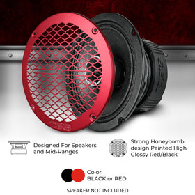 DS18 side profile of thin bezel showing low-profile fit and reduced interference