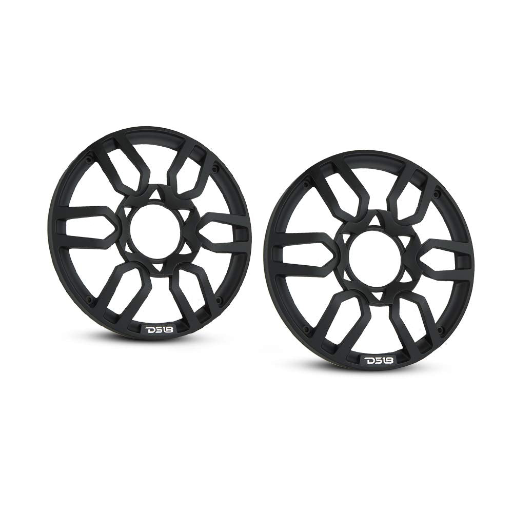 DS18 PRO-GRILL8 speaker cover 8in set of 2 protects speakers with a sleek black finish.