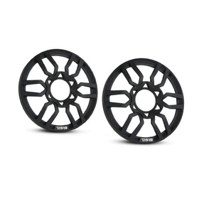 DS18 PRO-GRILL8 speaker cover 8in set of 2 protects speakers with a sleek black finish.
