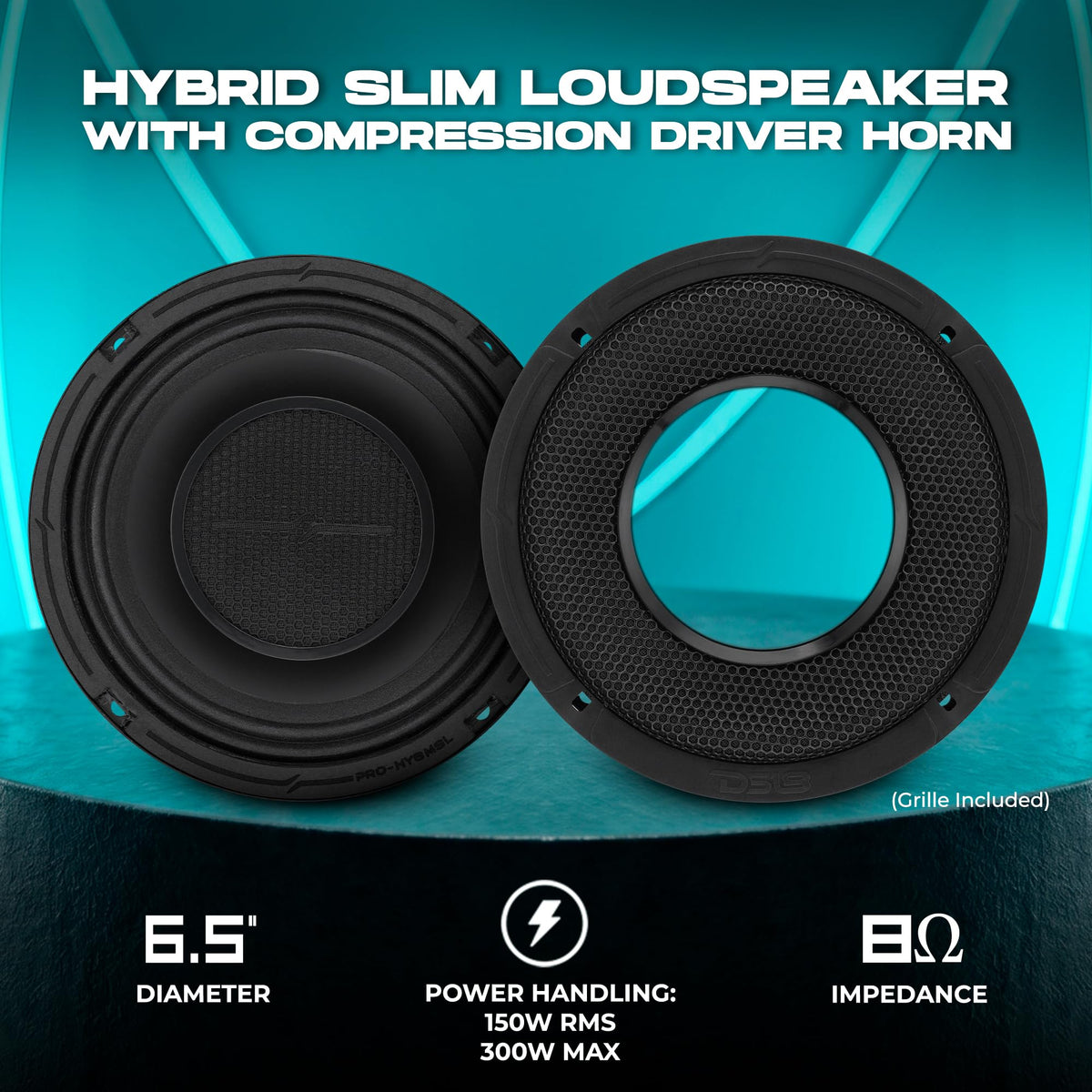 DS18 side profile highlighting shallow depth for tight-installation advantage