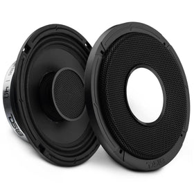 DS18 front view showing grille and speaker for durable protection