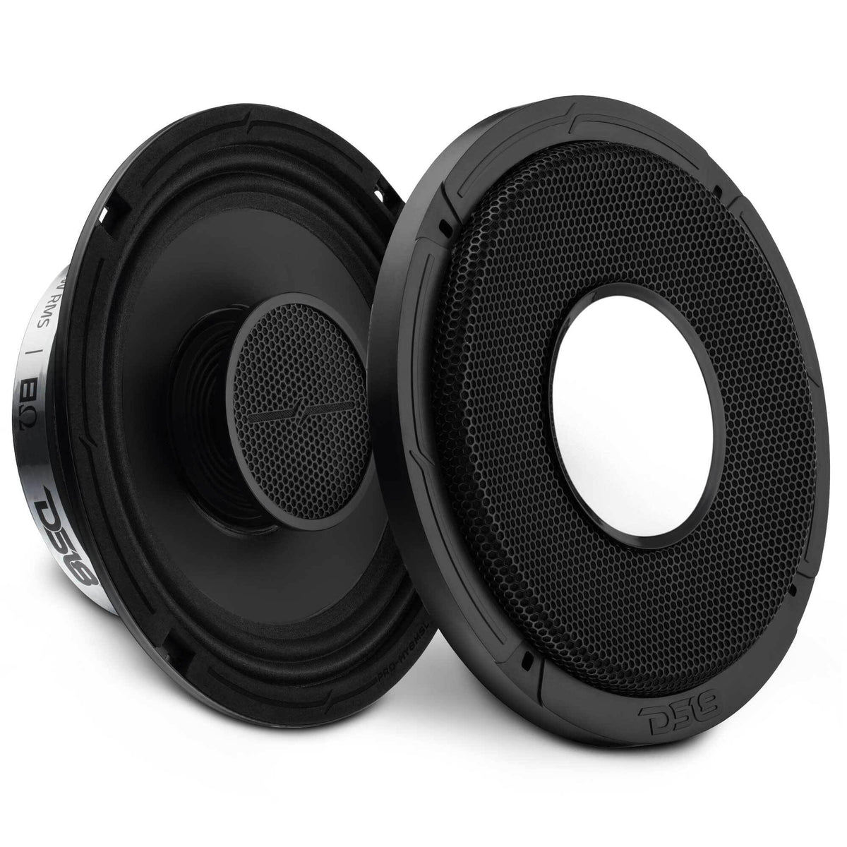 DS18 PRO-HY8MSL 8-inch shallow hybrid midrange with built-in driver for clear sound