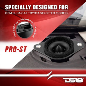 DS18 PRO-ST crossovers kit ready for seamless integration and enhanced sound.