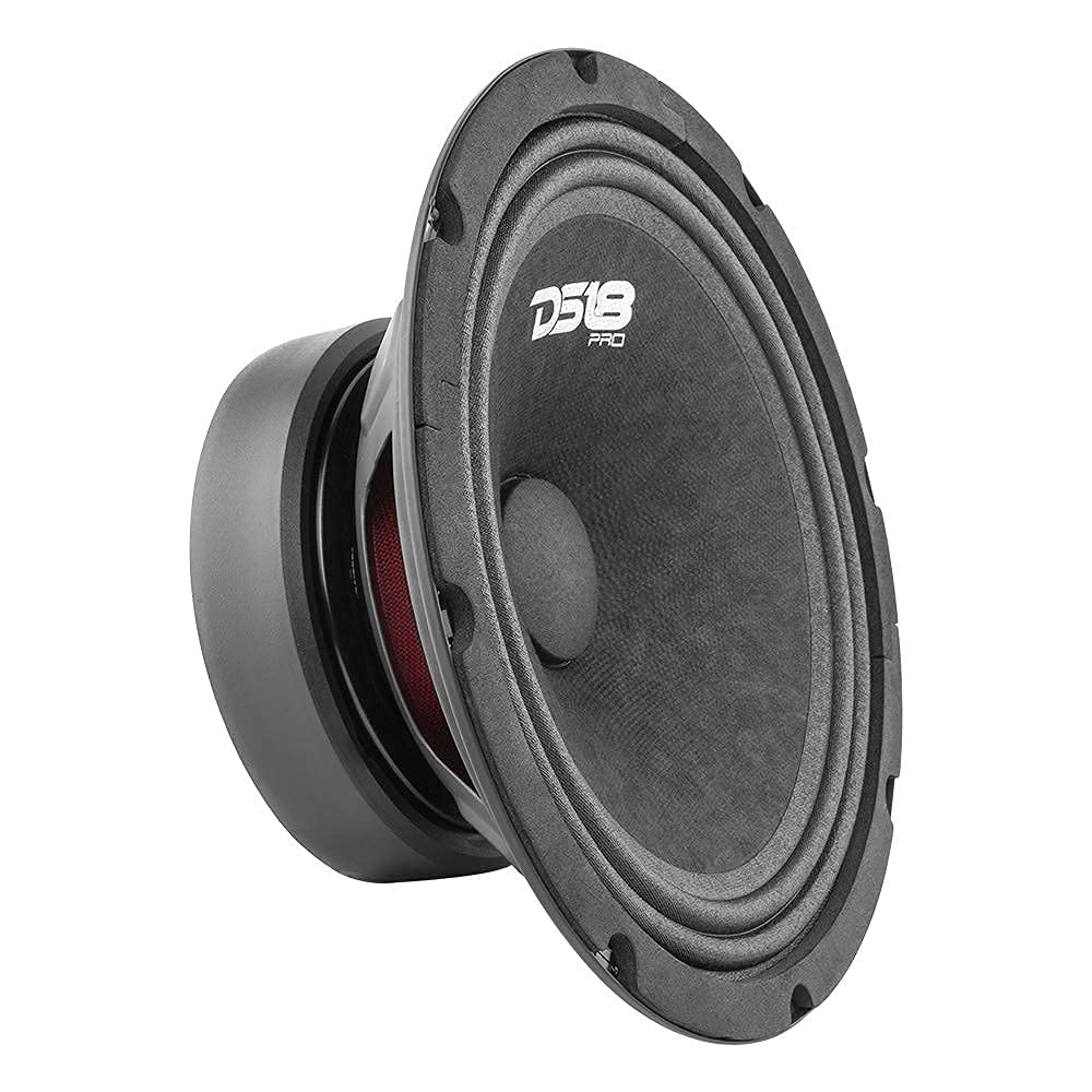 DS18 PRO TW120B tweeter close-up showing aluminum diaphragm for bright highs.