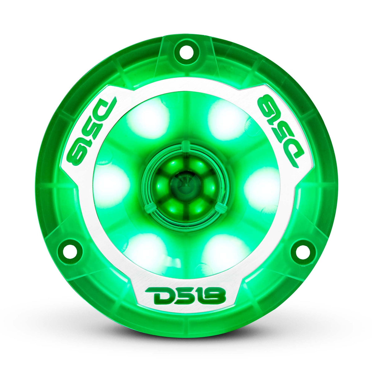 DS18 wiring close-up with one-meter RGB input for easy LED integration