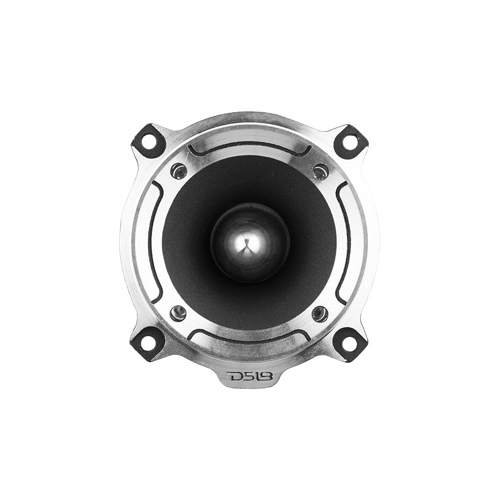 DS18 close texture of aluminum diaphragm demonstrating fast response and crisp treble benefit