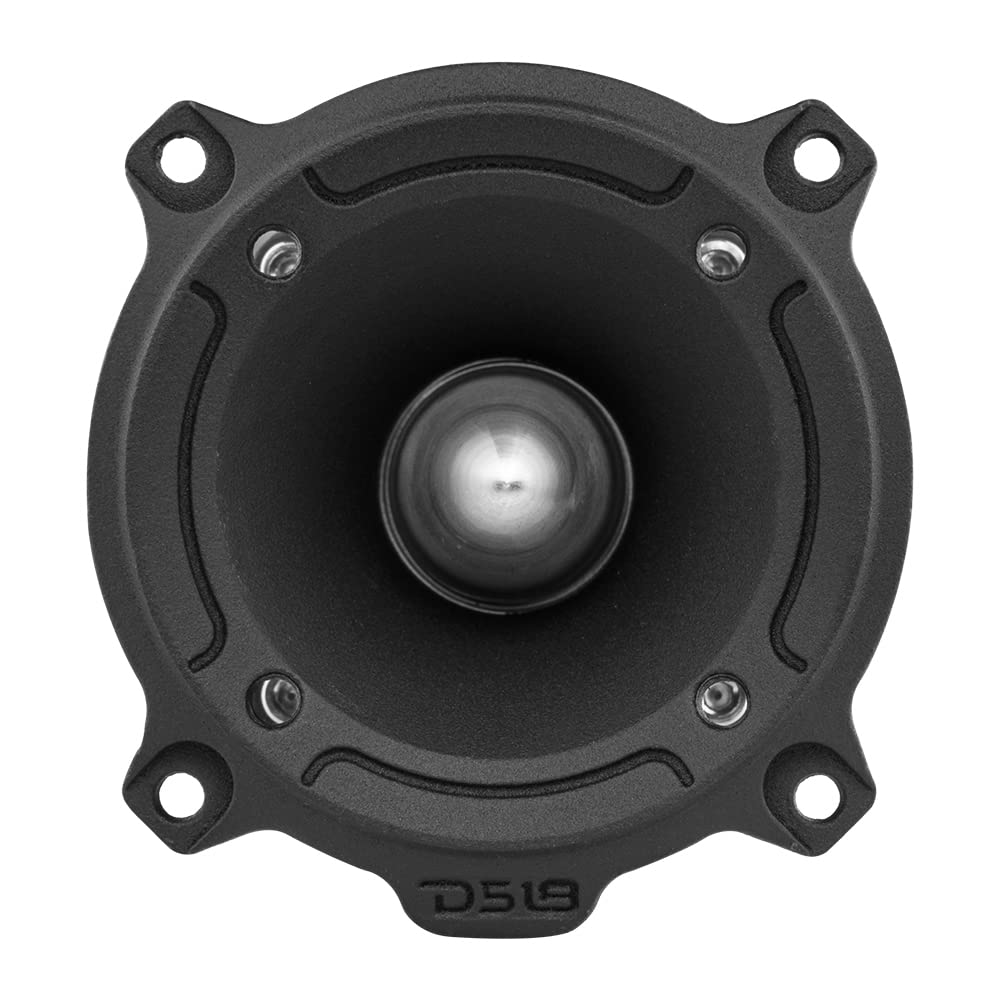 DS18 tweeter installed in car dash improving highs and stereo imaging benefit