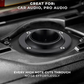 DS18 Pro-TW920 bullet-dust-cover protects voice coil from debris.