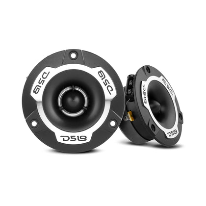 DS18 PRO-TWX1 front view showing grille and frame, highlighting clear high-frequency output