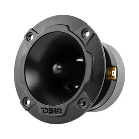 DS18 product label and specs plate showing power and impedance details