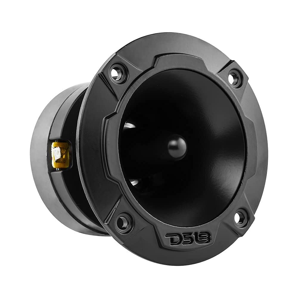DS18 tweeter mounted in a custom pod for improved directional imaging