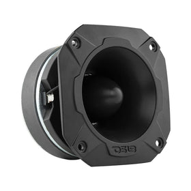 DS18 front view showing tweeter face and clean mounting for precise highs