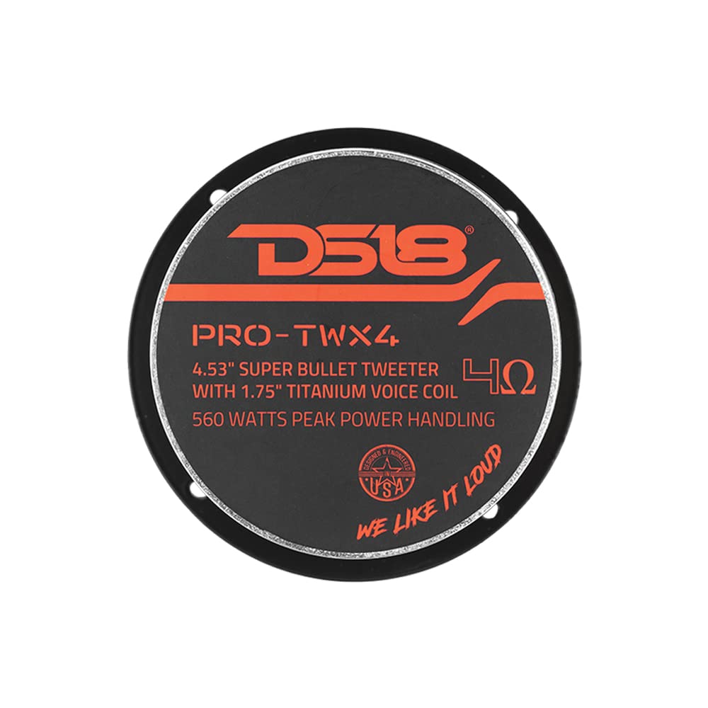 DS18 PRO-TWX4 high-power design suitable for loud playback scenarios.