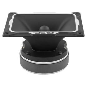 DS18 PRO-TWX5 close-up of aluminum diaphragm and bullet dust cap for accurate treble