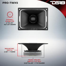 DS18 PRO-TWX5 on boat deck illustrating marine-capable highs and durable build