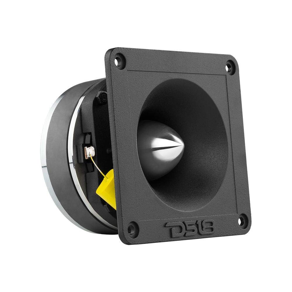 DS18 PRO-TWX6 front view showing tweeter face and bullet for crisp highs