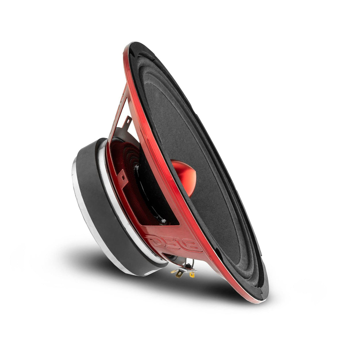 DS18 PRO-X10BM dust-cover bullet protects the voice coil for consistent performance.