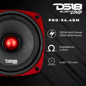 DS18 red steel basket detail highlighting strength and visual appeal benefit