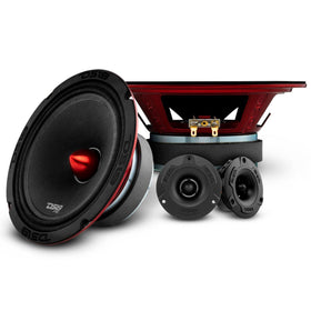 DS18 PRO-X6 4BM midrange driver delivers strong, clear sound.