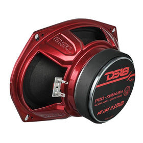 DS18 PRO-X694BM 98dB sensitivity enables louder output with smaller amps.