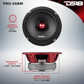 DS18 cone texture and cloth surround for natural instrument tone