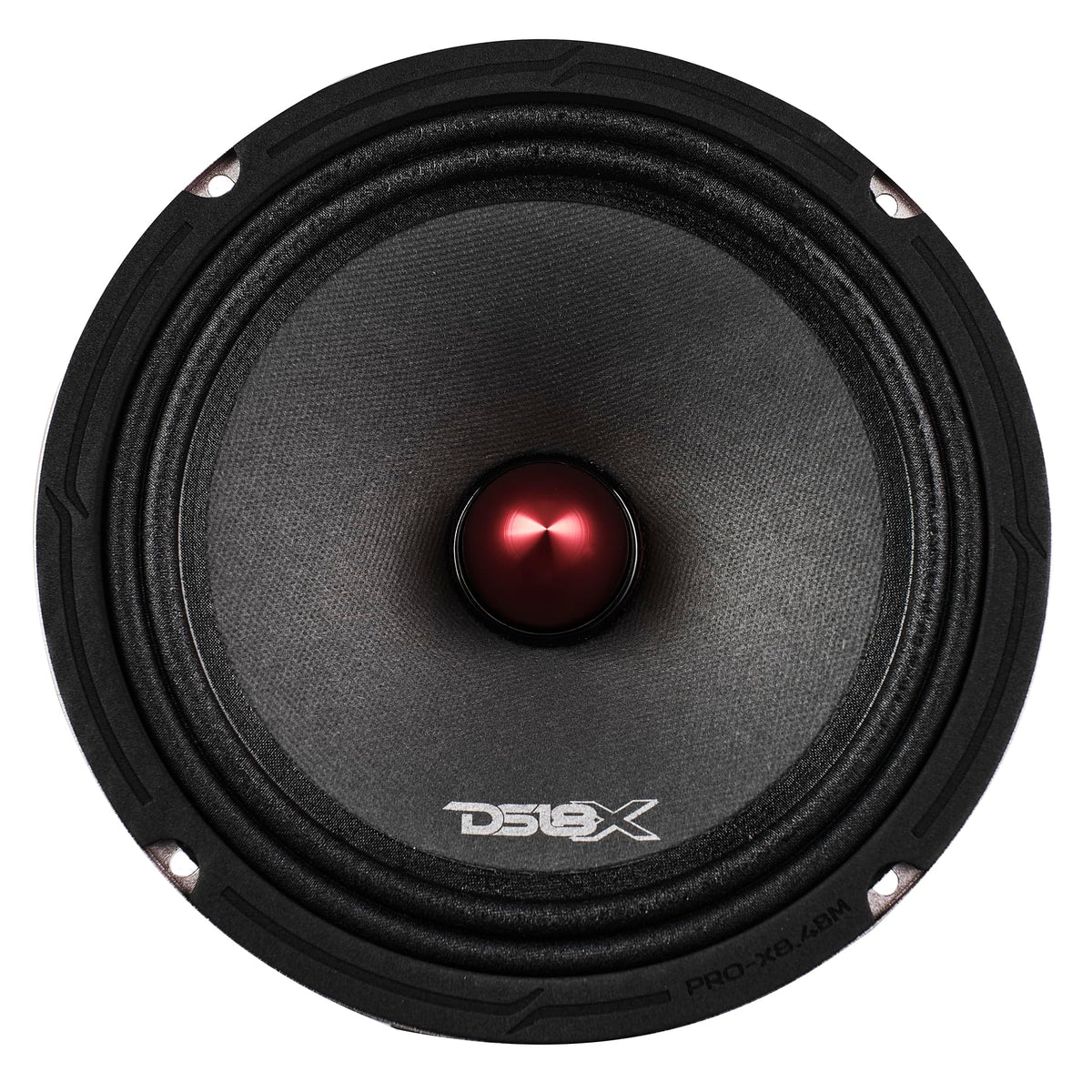 DS18 PRO-X8.4BM 8-inch diameter supports wider midrange coverage in vehicles