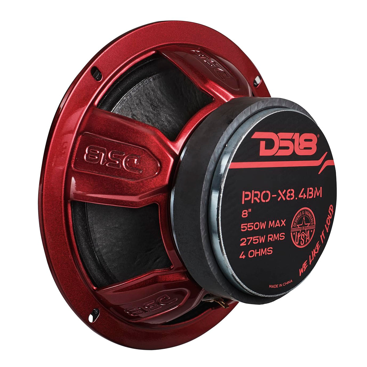 DS18 PRO-X8.4BM frame construction emphasizes heat dissipation and durability