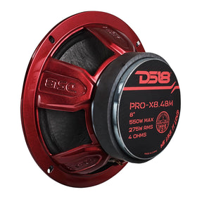 DS18 PRO-X8.4BM frame construction emphasizes heat dissipation and durability