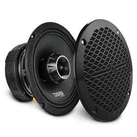 DS18 PRO-ZT6 front view reveals the 6.5-inch midrange cone for clear mids