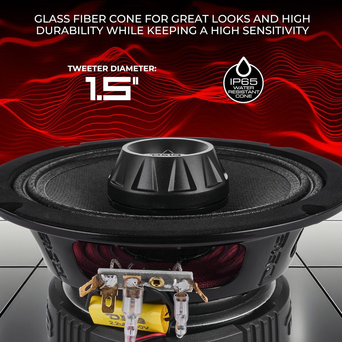 DS18 PRO-ZT6 neodymium magnet boosts power handling and sensitivity
