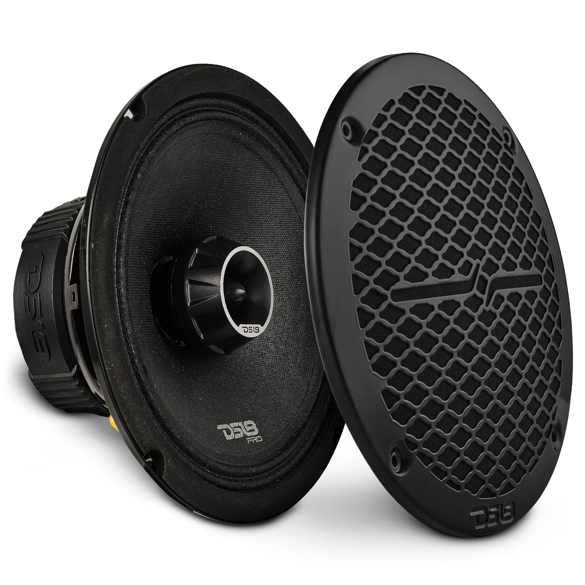 DS18 PRO-ZT8 coaxial midrange for balanced vehicle audio performance.