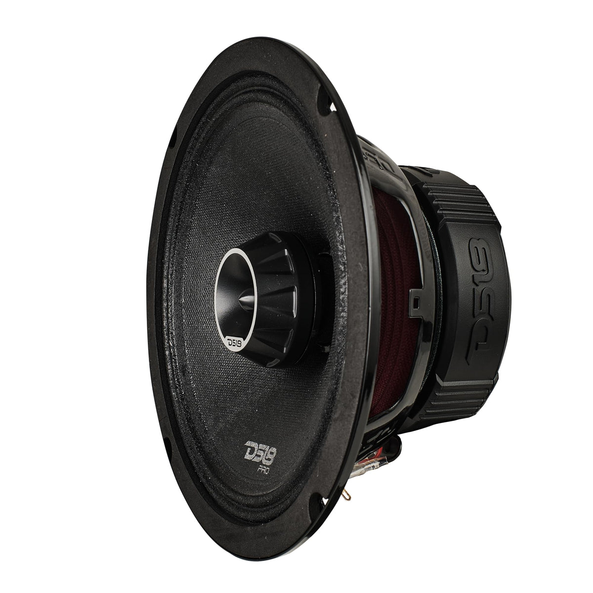 DS18 PRO-ZT8 Kapton voice coil handles heat for longevity.