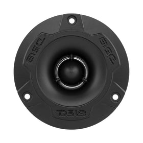DS18 PRO-GM6.4PK pack setup showing two midranges and two tweeters